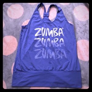 Zumba Fitness Racer back shirts